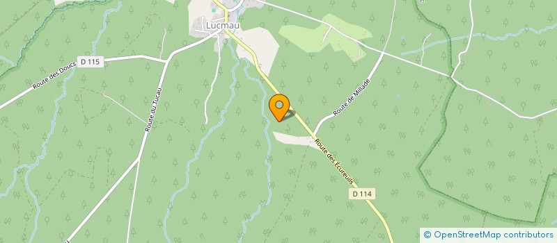 localisation de l'entreprise MONSIEUR ADRIEN GARBAY  CAPTIEUX