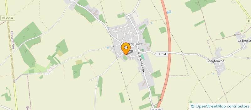 localisation de l'entreprise MONSIEUR ADRIEN GARCON  GROSSUVRE