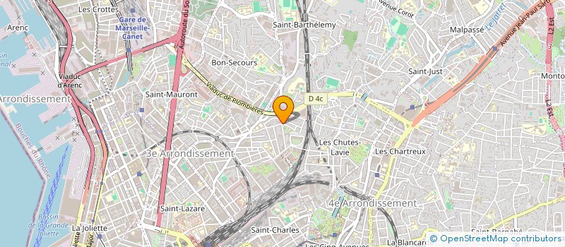 localisation de l'entreprise MONSIEUR ADRIEN GARCON à MARSEILLE