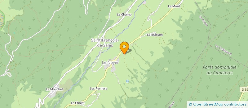 localisation de l'entreprise MONSIEUR ADRIEN GARNIER  SAINT-FRANCOIS-DE-SALES