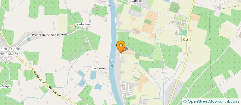 localisation de l'entreprise MONSIEUR ADRIEN GARRIDO  SAINTE-LIVRADE-SUR-LOT