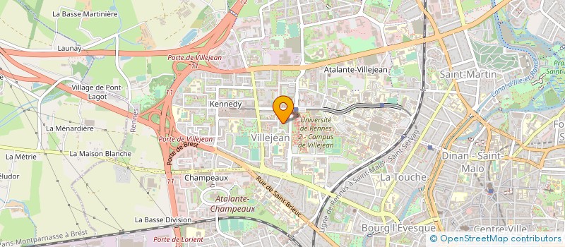 localisation de l'entreprise MONSIEUR ADRIEN GAUBERT  RENNES
