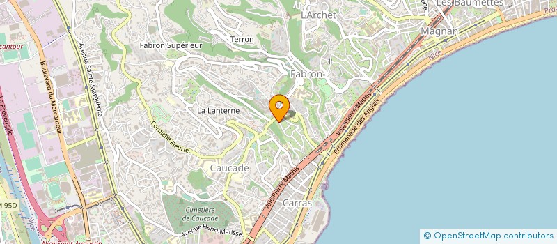 localisation de l'entreprise MONSIEUR ADRIEN GAUTIER à NICE