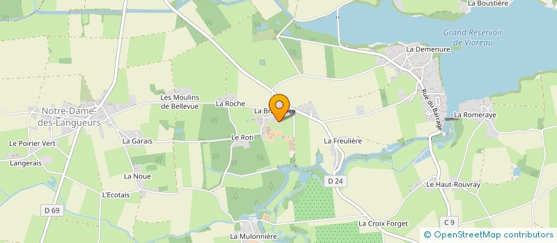 localisation de l'entreprise MONSIEUR ADRIEN GAUTIER  JOUE-SUR-ERDRE