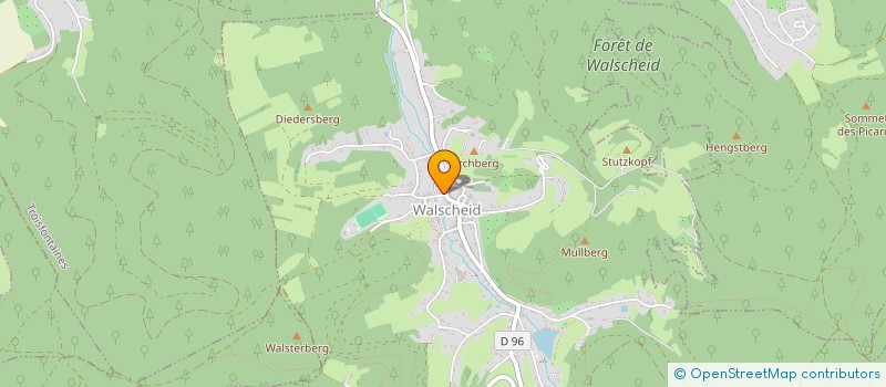 localisation de l'entreprise MONSIEUR ADRIEN GENOLHER  HOMMERT