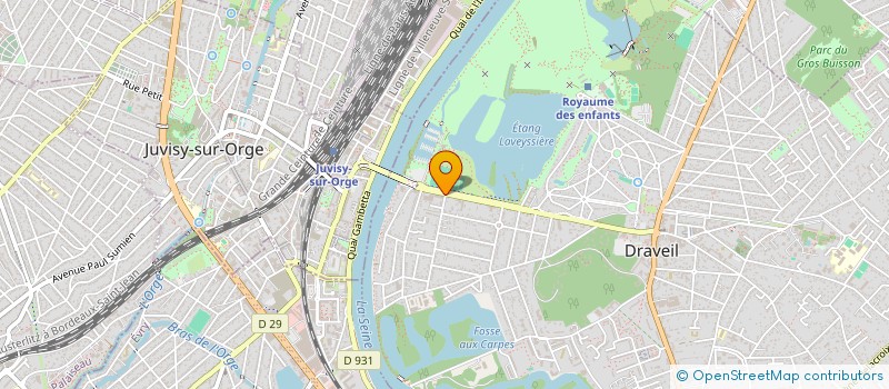 localisation de l'entreprise MONSIEUR ADRIEN GERARD à DRAVEIL