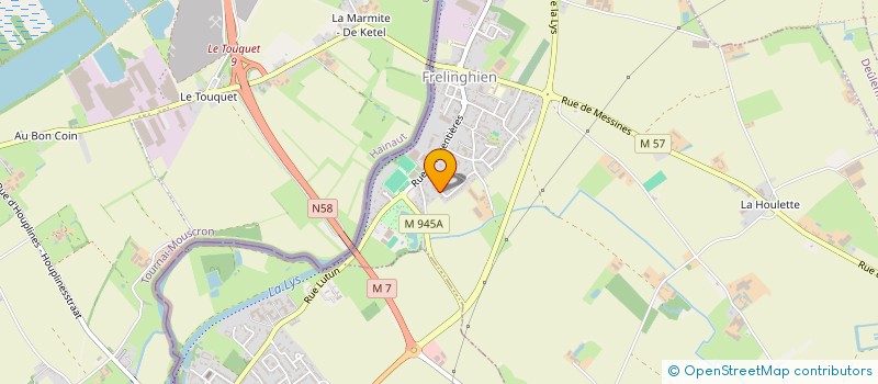 localisation de l'entreprise MONSIEUR ADRIEN GERARDIN  FRELINGHIEN