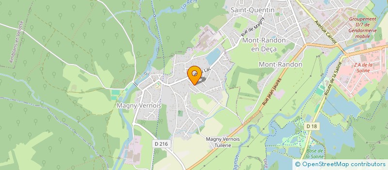 localisation de l'entreprise MONSIEUR ADRIEN GERASSE  MAGNY-VERNOIS