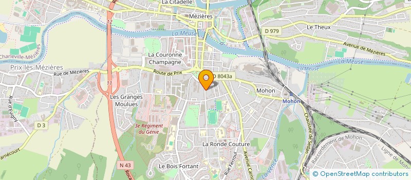 localisation de l'entreprise MONSIEUR ADRIEN GERVAIS  VILLERS SEMEUSE