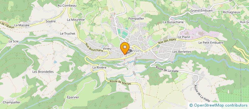 localisation de l'entreprise MONSIEUR ADRIEN GHIRONI à PELUSSIN