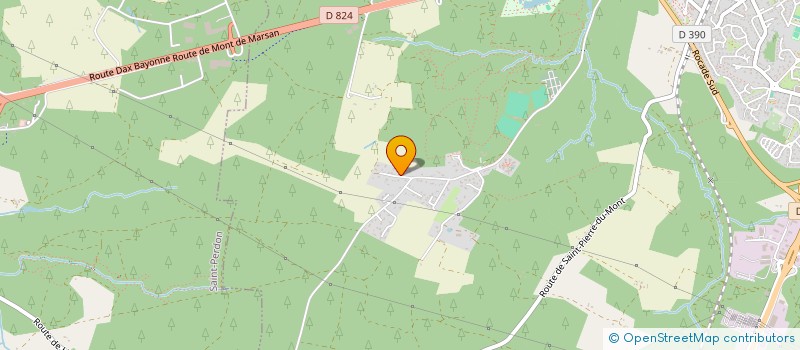 localisation de l'entreprise MONSIEUR ADRIEN GHISSE  SAINT-PIERRE-DU-MONT