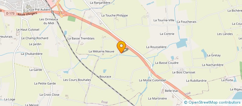 localisation de l'entreprise MONSIEUR ADRIEN GIBOIRE  ESSE