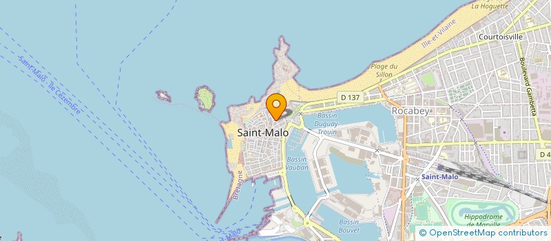 localisation de l'entreprise MONSIEUR ADRIEN GIORGETTI à SAINT-MALO
