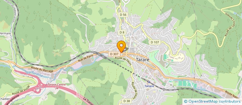 localisation de l'entreprise MONSIEUR ADRIEN GIRAUD  TARARE