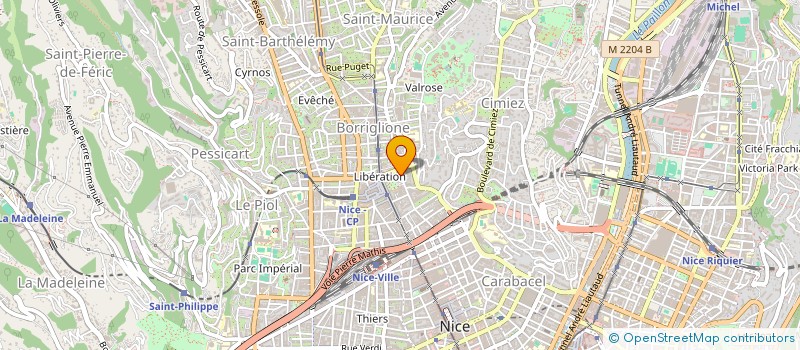 localisation de l'entreprise MONSIEUR ADRIEN GONCALVES à NICE