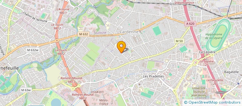 localisation de l'entreprise MONSIEUR ADRIEN GONZALEZ à TOULOUSE