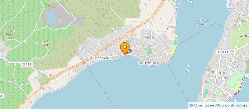 localisation de l'entreprise MONSIEUR ADRIEN GORSKI  BOUZIGUES