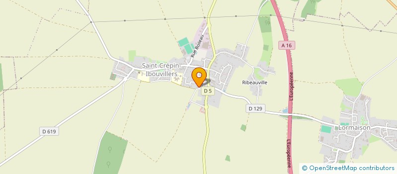 localisation de l'entreprise MONSIEUR ADRIEN GOTHON  SAINT-CREPIN-IBOUVILLERS