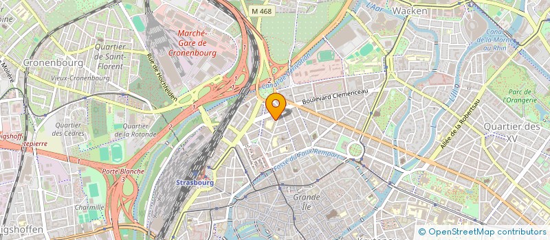 localisation de l'entreprise MONSIEUR ADRIEN GOTTY à STRASBOURG