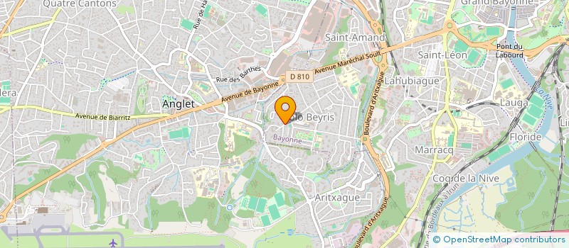 localisation de l'entreprise MONSIEUR ADRIEN GOUJON à BAYONNE