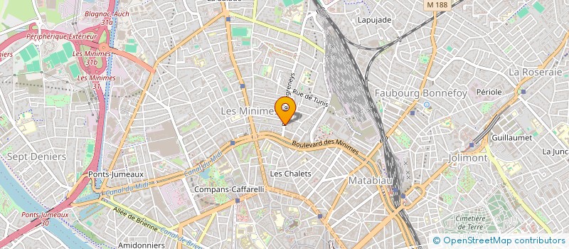 localisation de l'entreprise MONSIEUR ADRIEN GOULMANT à TOULOUSE