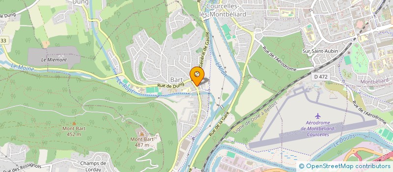 localisation de l'entreprise MONSIEUR ADRIEN GRANDGIRARD  BART