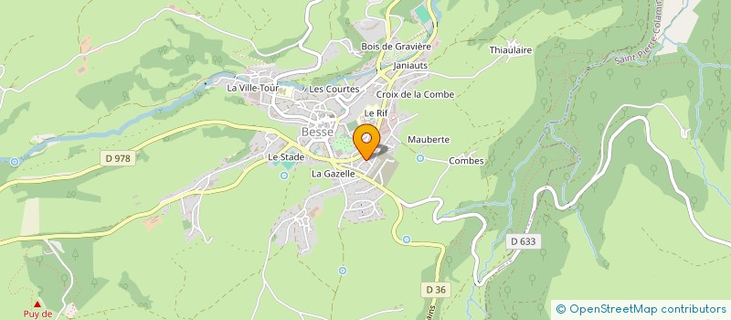 localisation de l'entreprise MONSIEUR ADRIEN GREGOIRE  BESSE-ET-SAINT-ANASTAISE