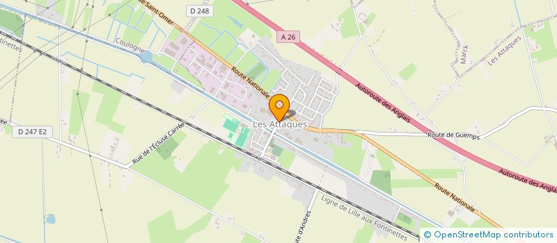 localisation de l'entreprise MONSIEUR ADRIEN GRESSIER  LES ATTAQUES