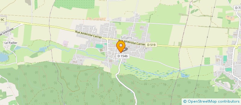 localisation de l'entreprise MONSIEUR ADRIEN GRILLI  SILLANS