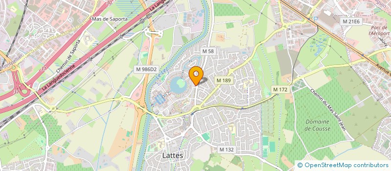 localisation de l'entreprise MONSIEUR ADRIEN GRILLOT à LATTES