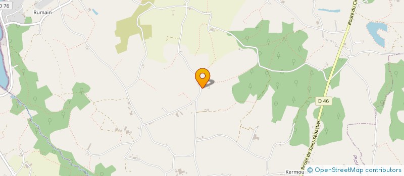 localisation de l'entreprise MONSIEUR ADRIEN GUEGUEN  PLOUGASNOU