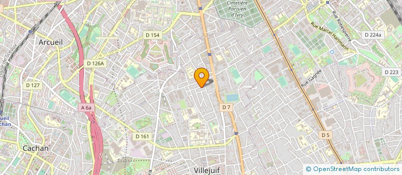 localisation de l'entreprise MONSIEUR ADRIEN GUERRIERI à VILLEJUIF