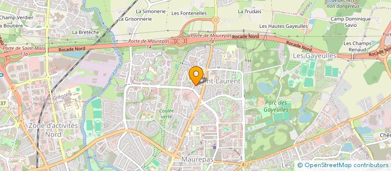 localisation de l'entreprise MONSIEUR ADRIEN GUIBERT à RENNES