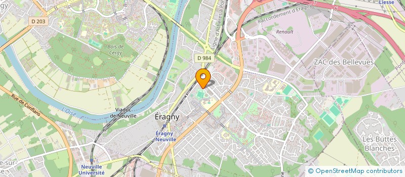 localisation de l'entreprise MONSIEUR ADRIEN GUIDE  ERAGNY