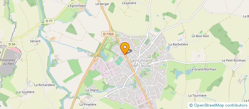 localisation de l'entreprise MONSIEUR ADRIEN GUILLET à MONTAIGU-VENDEE