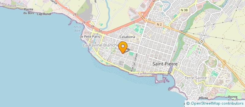 localisation de l'entreprise MONSIEUR ADRIEN GUILLOU à SAINT-PIERRE