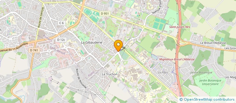 localisation de l'entreprise MONSIEUR ADRIEN HAAS  POITIERS