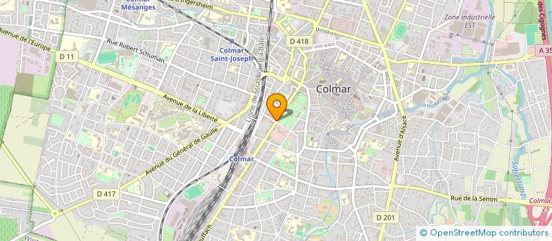 localisation de l'entreprise MONSIEUR ADRIEN HAIDAR  COLMAR