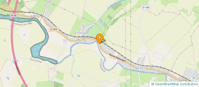 localisation de l'entreprise MONSIEUR ADRIEN HANQUEZ  BEUTIN