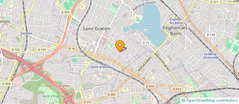 localisation de l'entreprise MONSIEUR ADRIEN HASLAIN  SAINT-GRATIEN