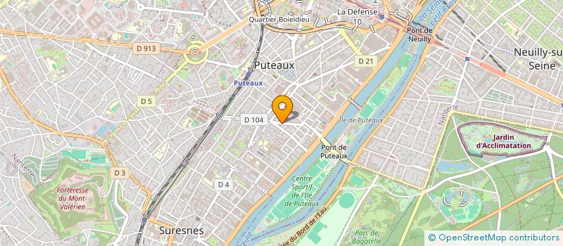 localisation de l'entreprise MONSIEUR ADRIEN HAUSWALD  PUTEAUX