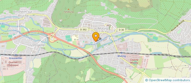 localisation de l'entreprise MONSIEUR ADRIEN HECKMANN  MUTZIG