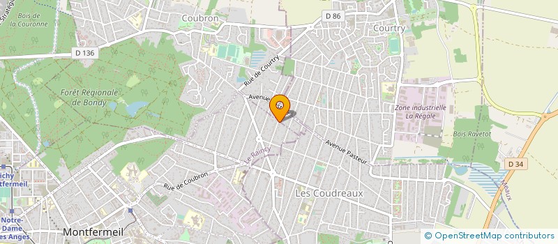 localisation de l'entreprise MONSIEUR ADRIEN HENAULT à COUBRON