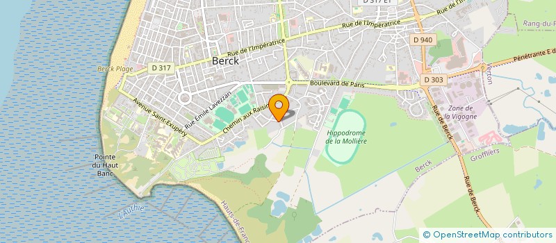localisation de l'entreprise MONSIEUR ADRIEN HENOCQ à BERCK