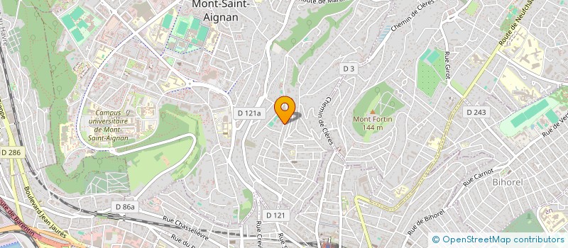 localisation de l'entreprise MONSIEUR ADRIEN HEQUET  MONT-SAINT-AIGNAN