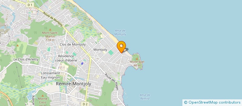 localisation de l'entreprise MONSIEUR ADRIEN HERMINE  REMIRE-MONTJOLY