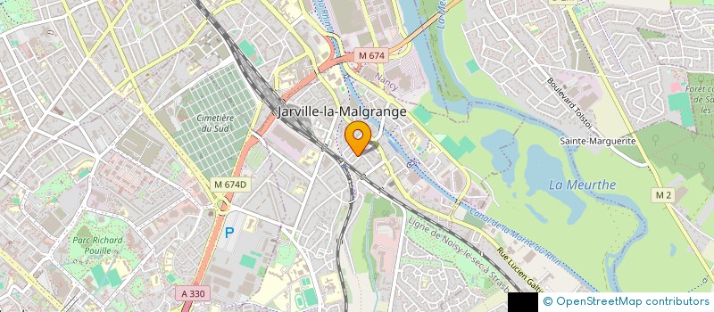 localisation de l'entreprise MONSIEUR ADRIEN HERRMANN  JARVILLE-LA-MALGRANGE