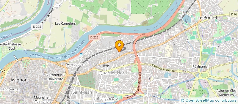 localisation de l'entreprise MONSIEUR ADRIEN HERVET  AVIGNON