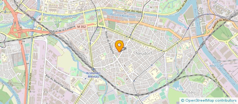 localisation de l'entreprise MONSIEUR ADRIEN HERZOG - HESS à STRASBOURG