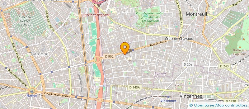 localisation de l'entreprise MONSIEUR ADRIEN HEYVAERTS à MONTREUIL